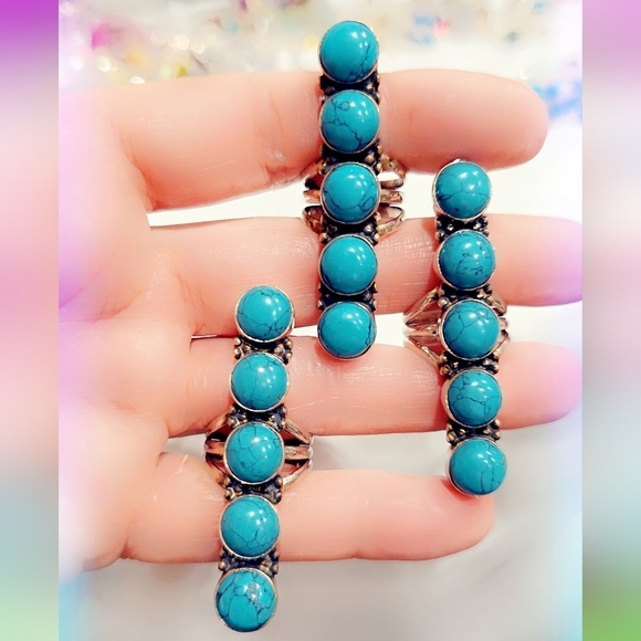 Turquoise Sterling Gemstone Ring